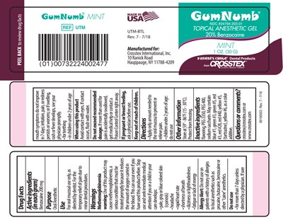 Gum Numb Mint Rev 7 Ol Newnumber